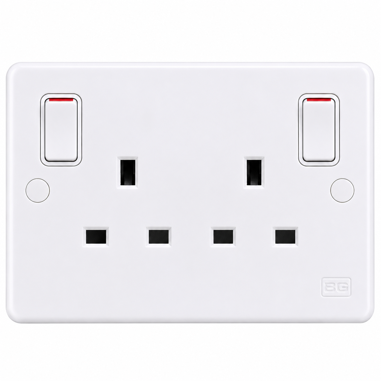 SOCKET 13A 250V 2G DP BG 822DP