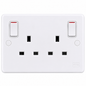 SOCKET 13A 250V 2G DP BG 822DP